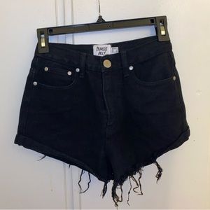 PRINCESS POLLY DISTRESSED SHORTS